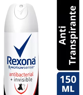 Rexona Desodorante Antibacterial + Invisible En Spray