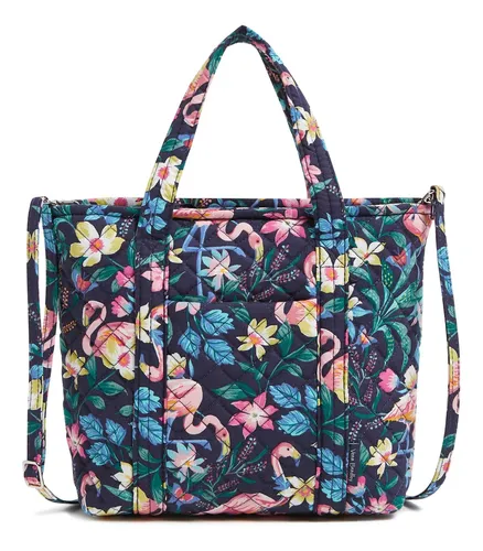 comprar Bolso Tote Vera Mini De Algodón Vera Bradley, Flamingo Garde