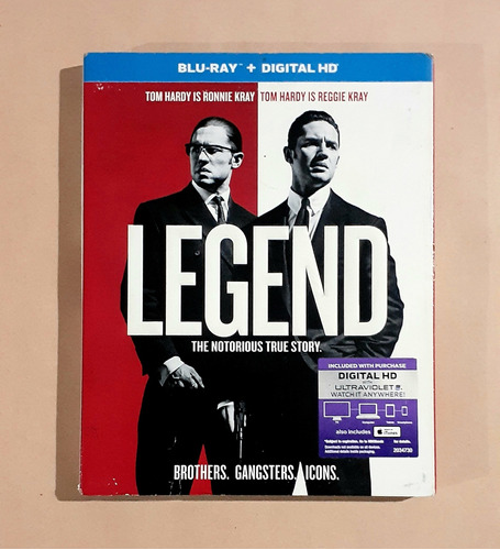 Legend ( La Profesión De La Violencia 2015) Blu-ray Original