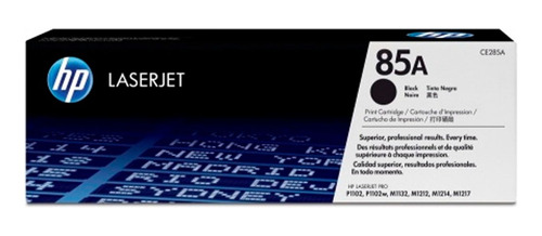 Toner Hp Ce285a (85a) L.j. P1102 Negro 1600pg