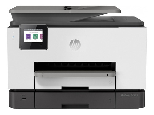 Impresora a color multifunción HP OfficeJet Pro 9020 con wifi blanca y negra 100V/240V 1MR69C