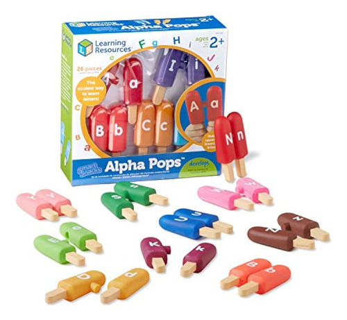 Recursos De Aprendizaje Smart Snacks Alpha Pops, Juego De Co