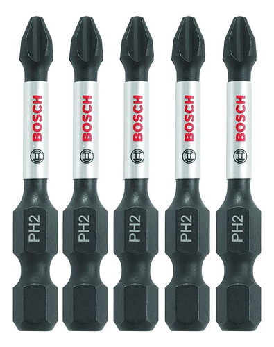 Bosch Itph2205 5 Piezas Impacto Resistente De 2 In. Phillips