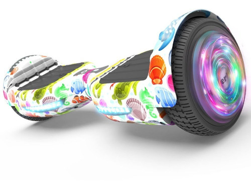 Scooter Eléctrica Hoverboard Hoverheart Con Ruedas 6.5''