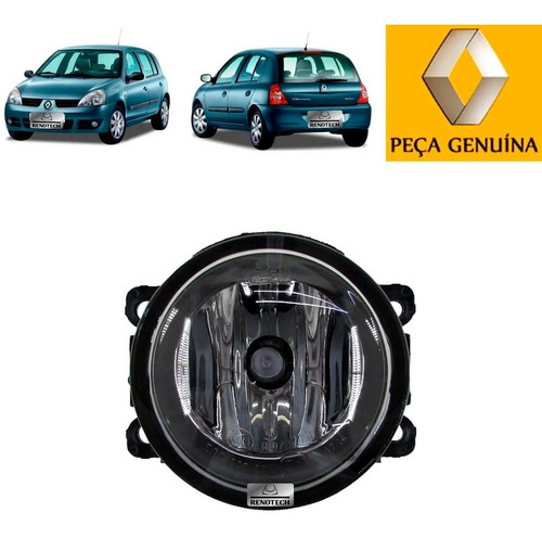 Farol Milha Direita E Esquerda Clio 2000 A 2016 8200074008