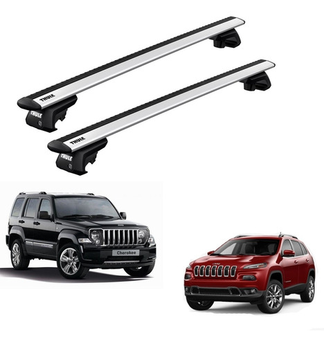 Rack Bagageiro Thule Evo Jeep Cherokee Limited Suv 09 Diante