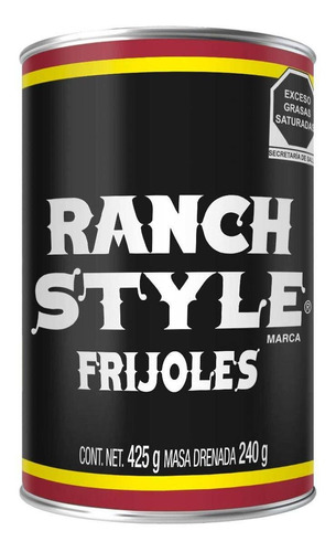 Frijoles Ranch Style 425g