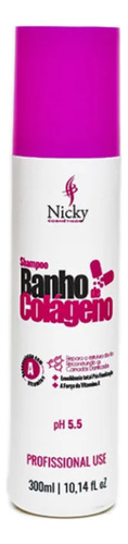 Shampoo Banho De Colageno 300ml Nicky