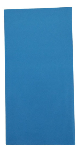 Mantel Rectangular Desechable De Plástico Fiesta Azul Fuerte
