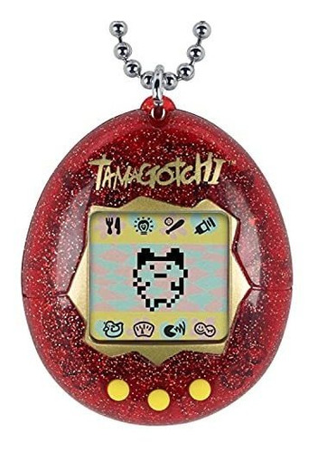 Juguete Tamagotchi Mascota Virtual Diseño Rojo Brillante