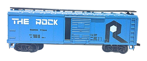 Vagon De Carga 1/87 Ho Model Power The Rock Puerta Corrediza