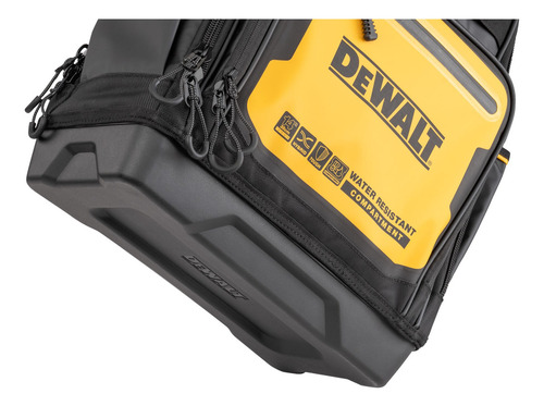 Mochila Profissional Dewalt Modelo Dwst560102 Perfeita Para Armazenar Ferramentas 43 Bolsos Com Capacidade De 25kg Preto