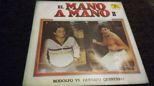 Rodolfo Vs Gustavo Quintero Mano A Mano Vol 2 Lp Cumbia