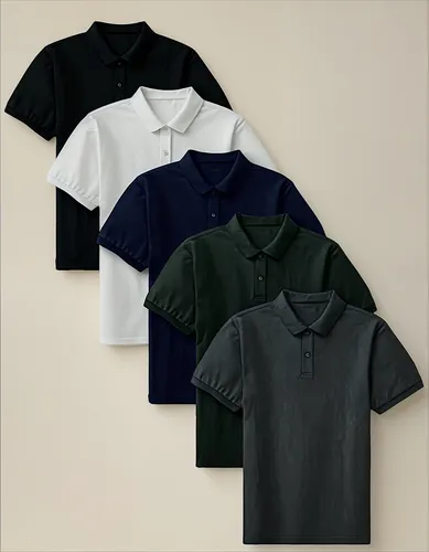 Kit Camisa Polo Camisetas Blusas Masculina