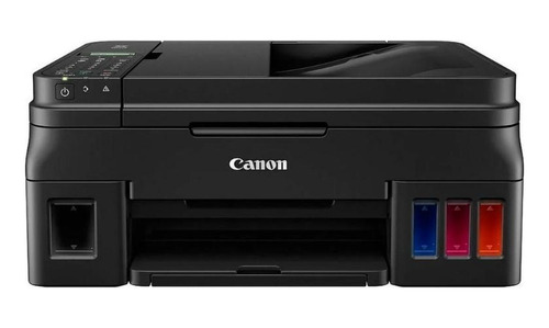 Impressora a cor multifuncional Canon Pixma G4110 com wifi preta 100V/240V