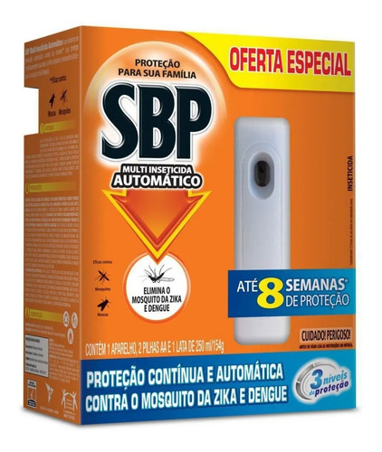 Sbp Automatico Tradicional Aparelho + Refil 250ml