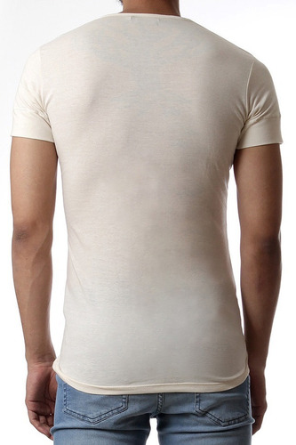Imagen 2 de 5 de Remera Lisa Básica Hombre No End 35225