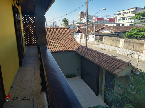 Imagem 12 de 30 de Sobrado Com 4 Dormitórios À Venda, 213 M² Por R$ 880.000,00 - Vila Tupi - Praia Grande/sp - So0079