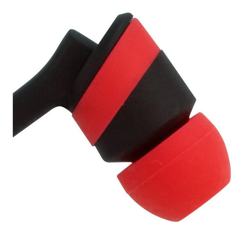 Imagen 3 de 3 de Auriculares Klip Xtreme Kolorbudz Rojo Khs-625rd In Ear