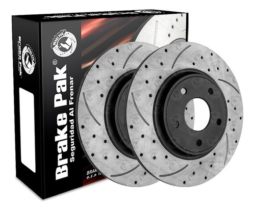 Discos De Freno Marca Brake Pak Para Chrysler Town & Country