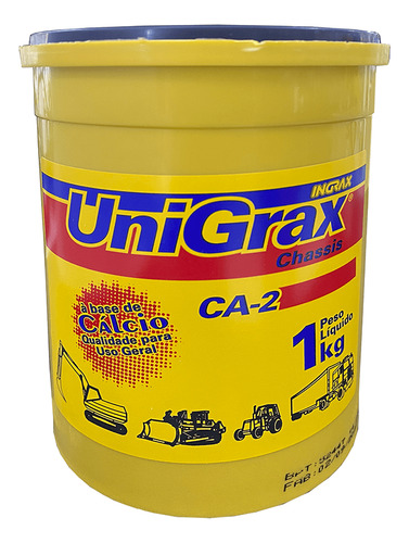 Graxa Unigrax Ca-2 1kg - 16096