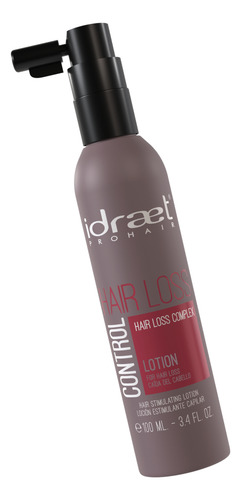 Loción Control Caída Del Cabello Hair Loss Control Idraet X3