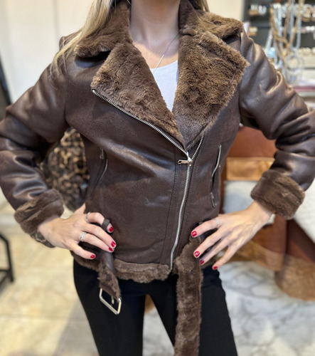 Gamulan Marron De Mujer Ultima Tendencia Importado