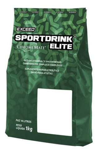 Sportdrink Elite Exceed 1kg Eletrólito Hidratação