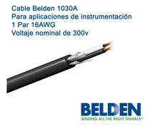 Comprar Cable Belden 1030a 1 Par 16awg 300v Instrumentación