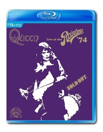 Queen Live At The Rainbow 74 Bluray Importado Nuevo