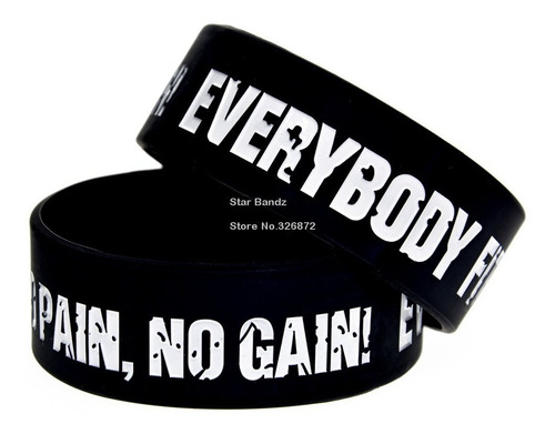 Pulsera De Silicona Crossfit