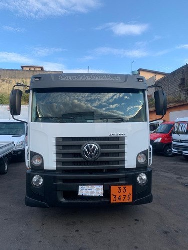 Imagem 3 de 15 de Vw 24280 Cabine Leito Constellation Bi-truck Tanque 18/19