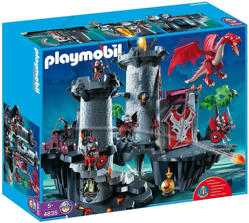 Playmobil Caballeros 4835 Castillo Del Dragón Descontinuado