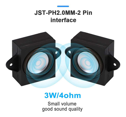 Altavoces De 4 Ohmios Y 3 Vatios Para Un Sp Rduino De C