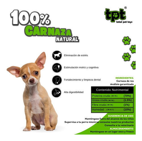 Premios Para Perro Colágeno Dona (8*2.5cm Aprox) 9pz