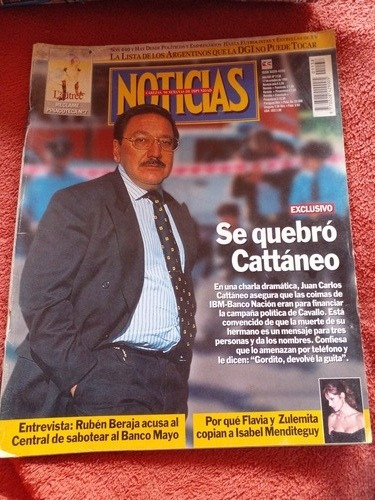 Revista Noticias Claudia Maradona Pinochet 10 1998 N1138