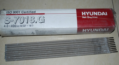 Electrodos     Hyundai S-7018.g    Ø 5/32  X 16 