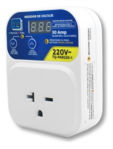 Protector De Voltaje  Aires Acondicionados 220v (enchufable)