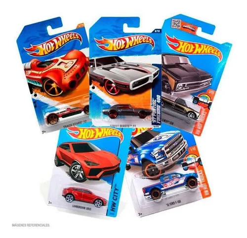 Caja Guarda Autos Hot Wheels 3 En 1 Con 3 Autos Originales
