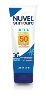 Nuvel Protector Solar Para Cara Y Cuerpo 50fps Waterproof