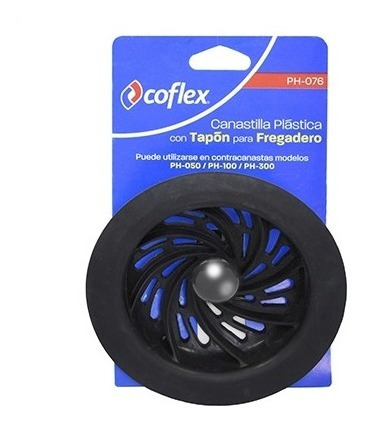 Rejilla Canastilla Tapon Para Fregadero Plastico 3pLG