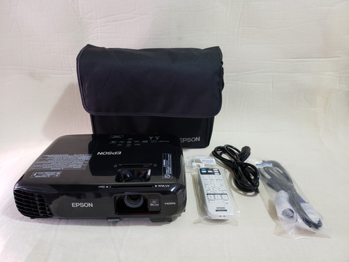 Proyector Marca Epson De 3000 Lúmenes C/ 0 Horas De Uso Negro (Usado)