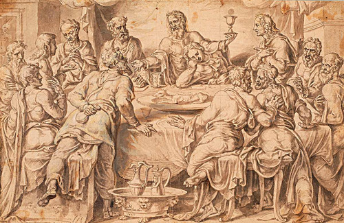 La Ultima Cena Lienzografías 60x90 Cuadros Impresión Arte