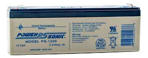 Powersonic Ups Ps-29-12 F1 De Respaldo 12 2.9/a Reemplazo Recargable Para Ups