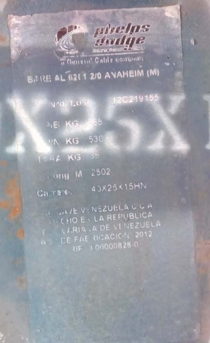 Imagen 2 de 2 de Cable Arvidal 2/0