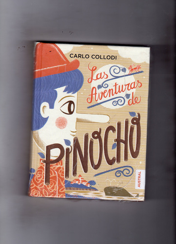 Libro Las Aventuras De Pinocho Original Tapa Dura Envio