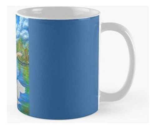 Taza Lago De Los Cisnes Calidad Premium