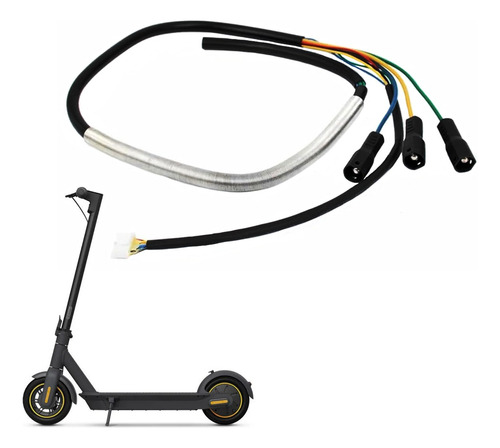 Cable De Motor Monopatín Ninebot Max G30 G30lp G30d Negro