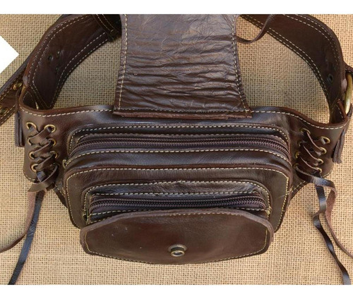Bolsa De Cinturón Ajustable Para Hombres Bolso Portátil