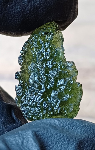 Moldavita Auténtica Piedra De Alta Vibración Arboldivine 21 Verde Musgo